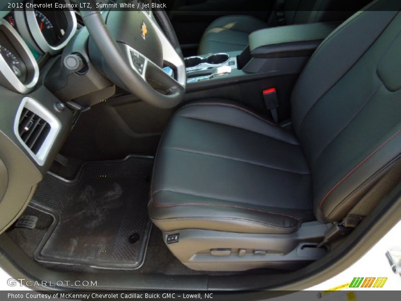 Summit White / Jet Black 2012 Chevrolet Equinox LTZ