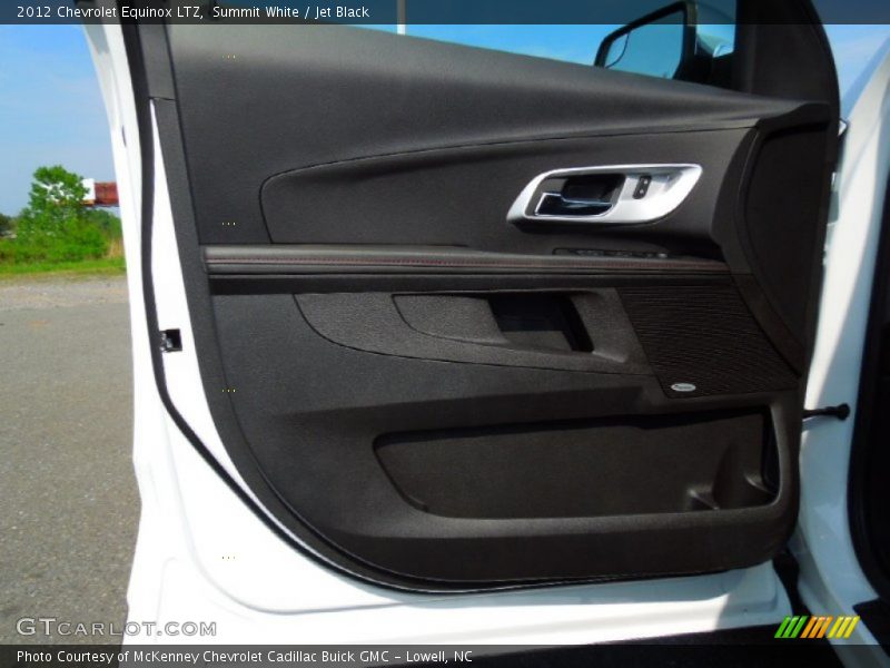 Summit White / Jet Black 2012 Chevrolet Equinox LTZ