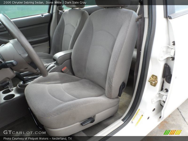 Stone White / Dark Slate Gray 2006 Chrysler Sebring Sedan