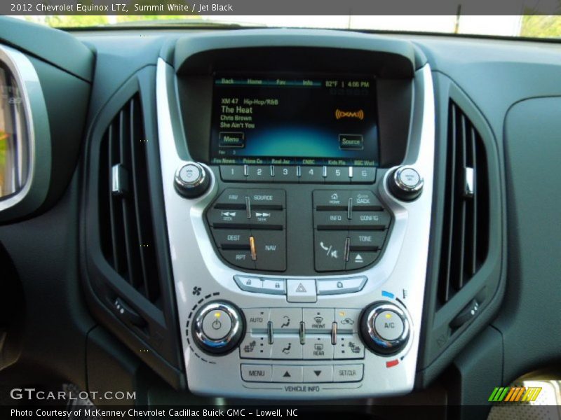 Summit White / Jet Black 2012 Chevrolet Equinox LTZ