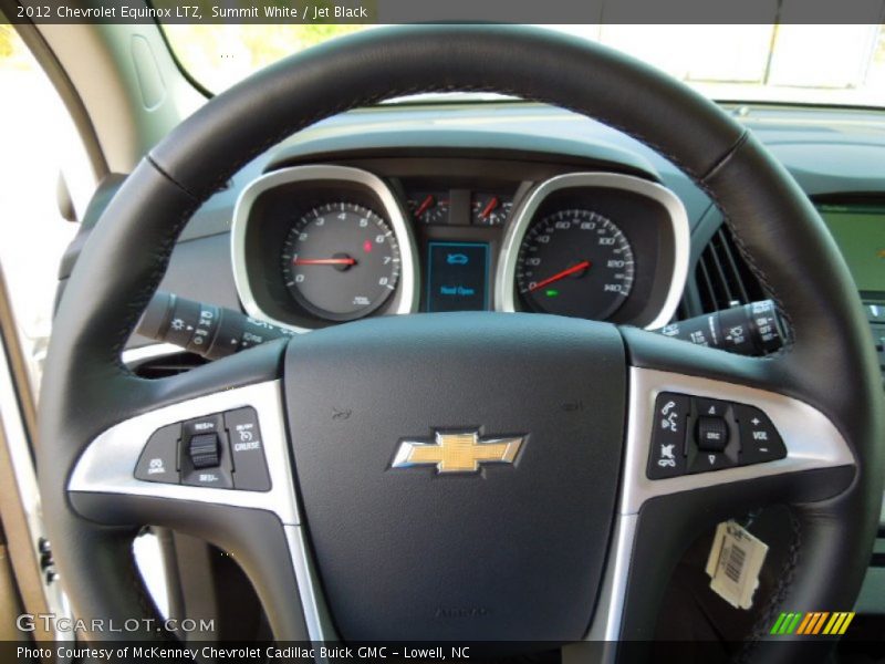 Summit White / Jet Black 2012 Chevrolet Equinox LTZ