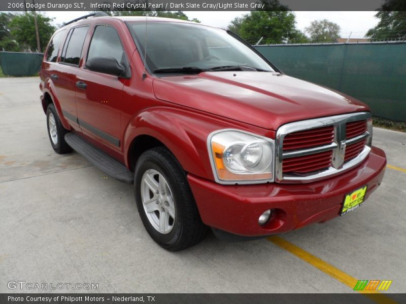 Inferno Red Crystal Pearl / Dark Slate Gray/Light Slate Gray 2006 Dodge Durango SLT