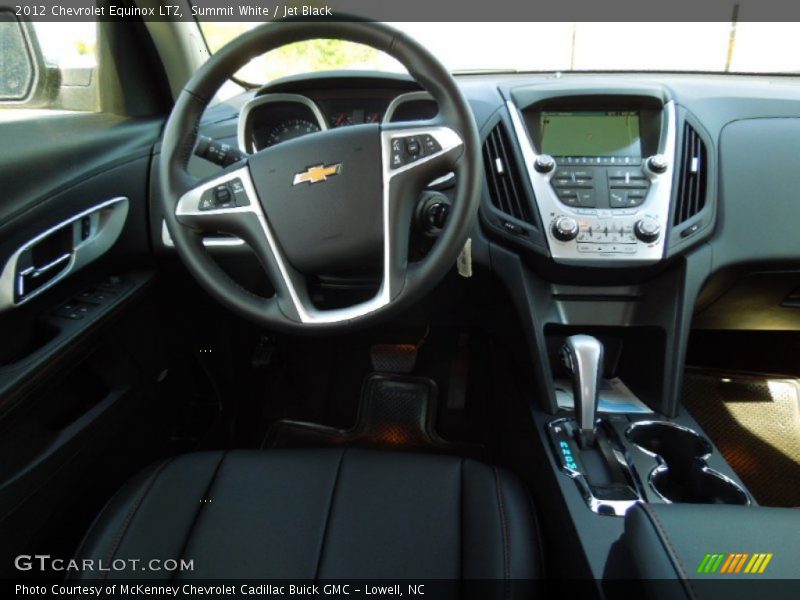 Summit White / Jet Black 2012 Chevrolet Equinox LTZ