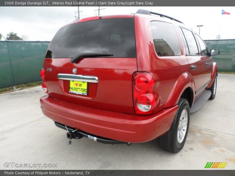 Inferno Red Crystal Pearl / Dark Slate Gray/Light Slate Gray 2006 Dodge Durango SLT