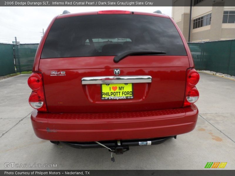 Inferno Red Crystal Pearl / Dark Slate Gray/Light Slate Gray 2006 Dodge Durango SLT