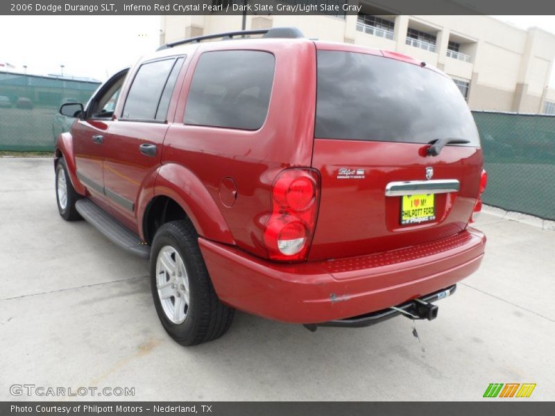 Inferno Red Crystal Pearl / Dark Slate Gray/Light Slate Gray 2006 Dodge Durango SLT