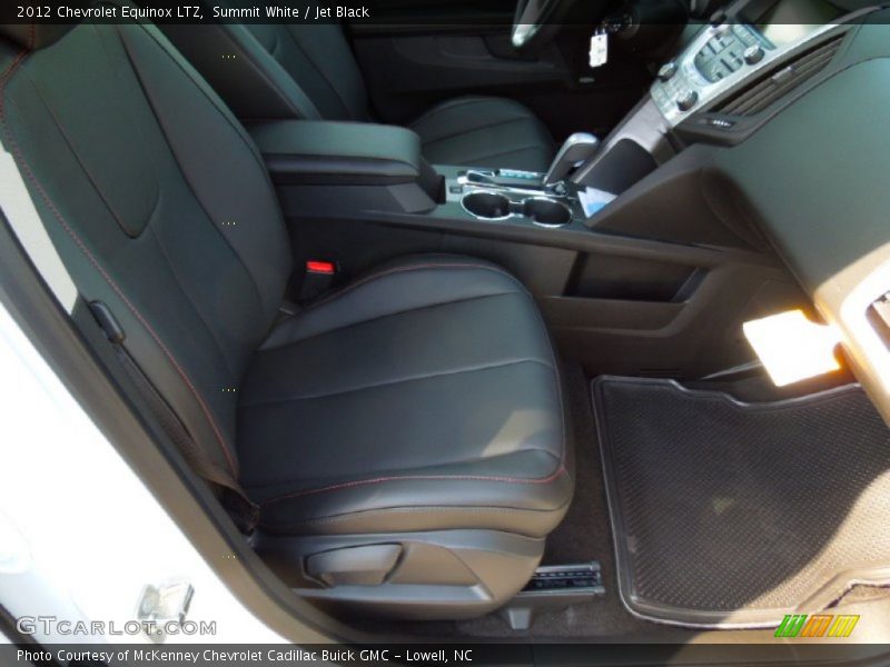 Summit White / Jet Black 2012 Chevrolet Equinox LTZ