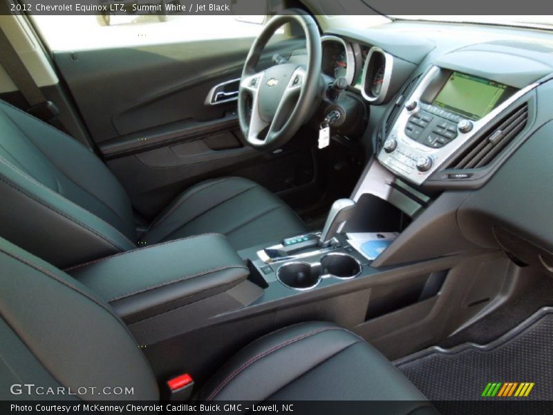 Summit White / Jet Black 2012 Chevrolet Equinox LTZ