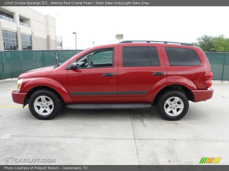 Inferno Red Crystal Pearl / Dark Slate Gray/Light Slate Gray 2006 Dodge Durango SLT