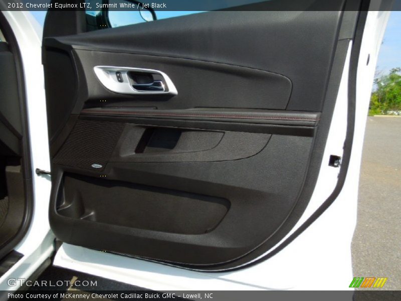 Summit White / Jet Black 2012 Chevrolet Equinox LTZ
