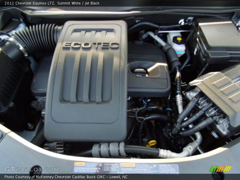 Summit White / Jet Black 2012 Chevrolet Equinox LTZ