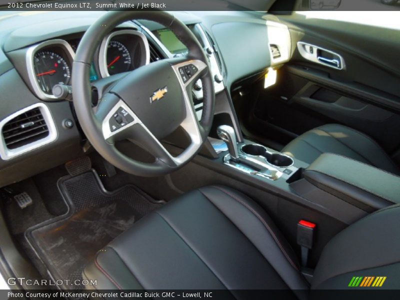 Summit White / Jet Black 2012 Chevrolet Equinox LTZ