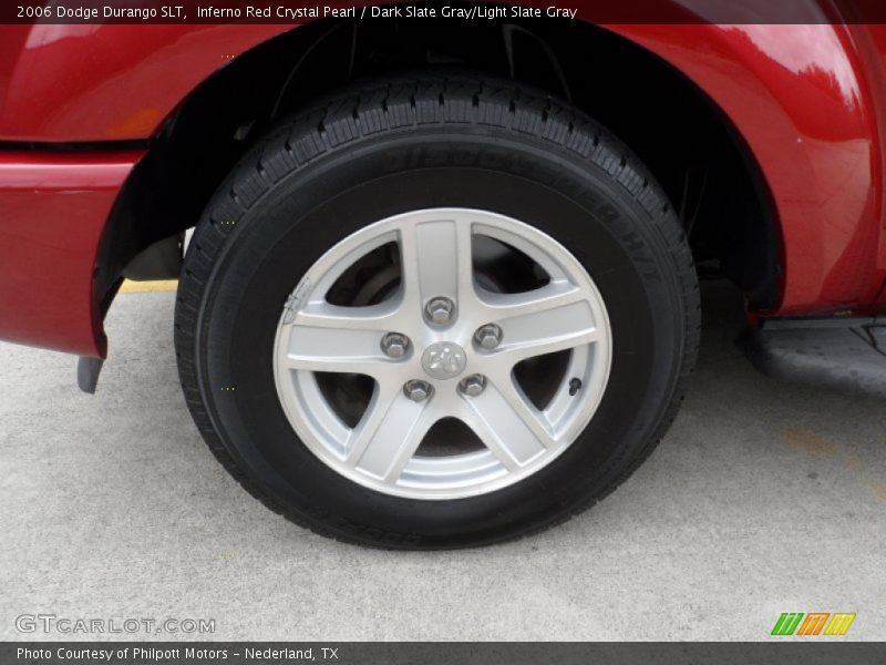 Inferno Red Crystal Pearl / Dark Slate Gray/Light Slate Gray 2006 Dodge Durango SLT