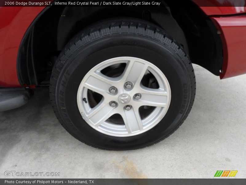 Inferno Red Crystal Pearl / Dark Slate Gray/Light Slate Gray 2006 Dodge Durango SLT