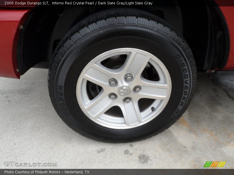 Inferno Red Crystal Pearl / Dark Slate Gray/Light Slate Gray 2006 Dodge Durango SLT