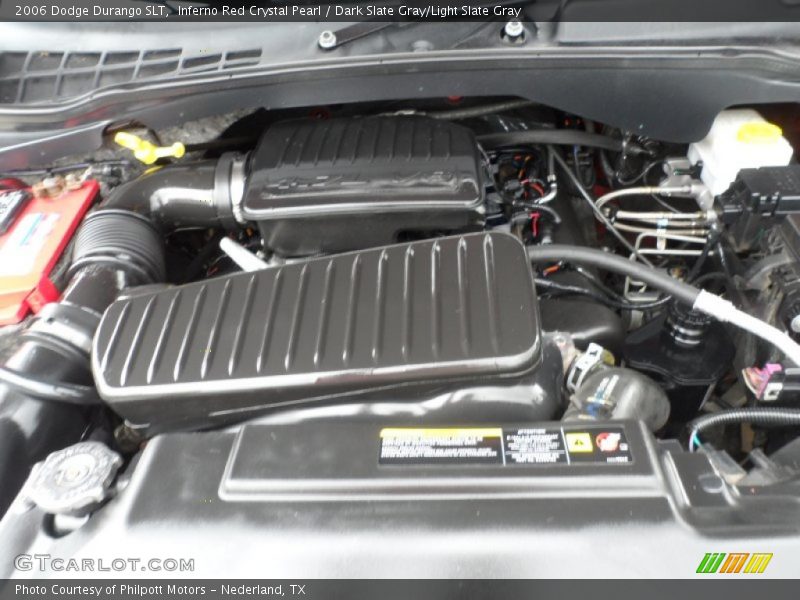 Inferno Red Crystal Pearl / Dark Slate Gray/Light Slate Gray 2006 Dodge Durango SLT