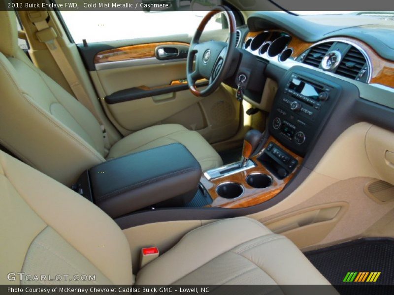 Gold Mist Metallic / Cashmere 2012 Buick Enclave FWD