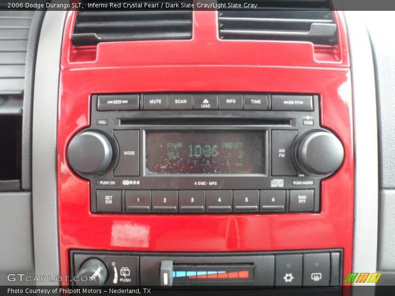 Inferno Red Crystal Pearl / Dark Slate Gray/Light Slate Gray 2006 Dodge Durango SLT