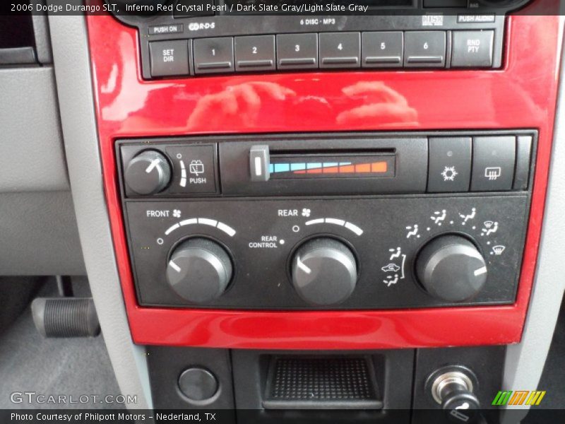 Inferno Red Crystal Pearl / Dark Slate Gray/Light Slate Gray 2006 Dodge Durango SLT