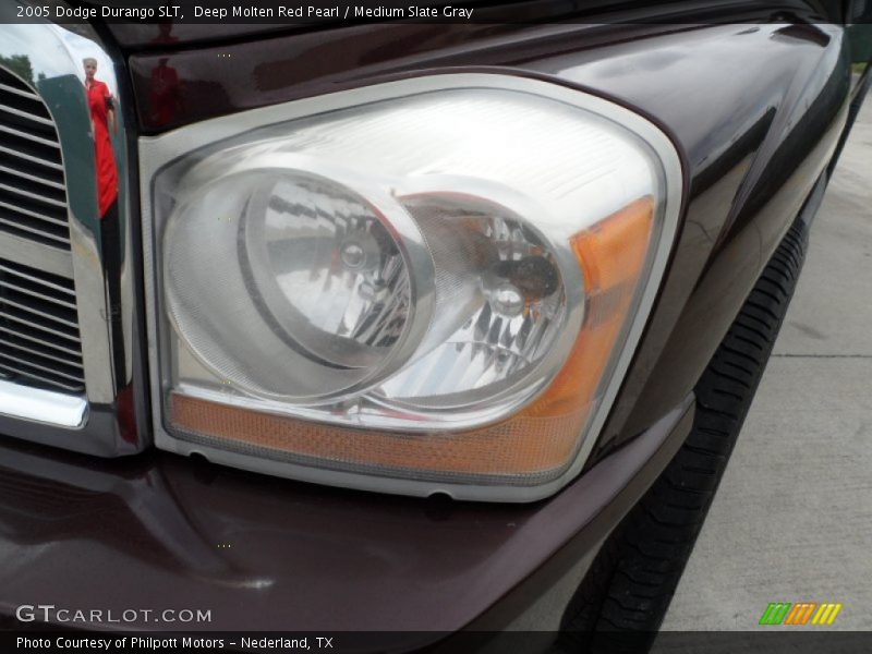Deep Molten Red Pearl / Medium Slate Gray 2005 Dodge Durango SLT