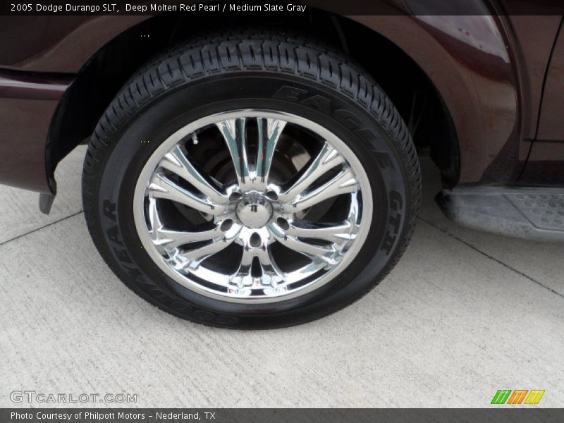 Deep Molten Red Pearl / Medium Slate Gray 2005 Dodge Durango SLT