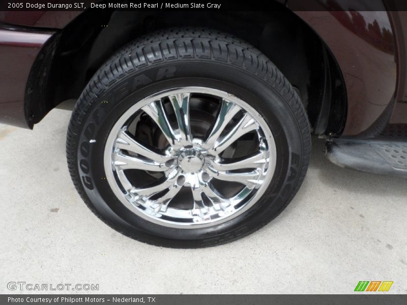 Deep Molten Red Pearl / Medium Slate Gray 2005 Dodge Durango SLT