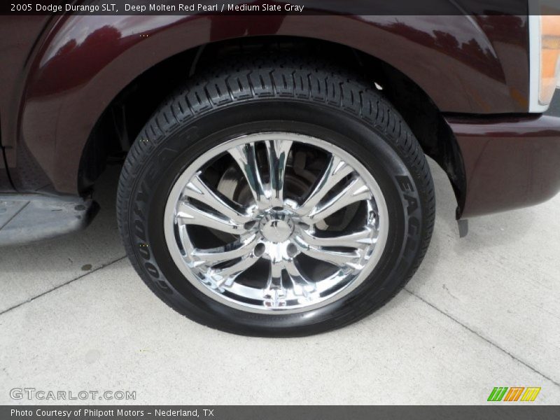 Deep Molten Red Pearl / Medium Slate Gray 2005 Dodge Durango SLT