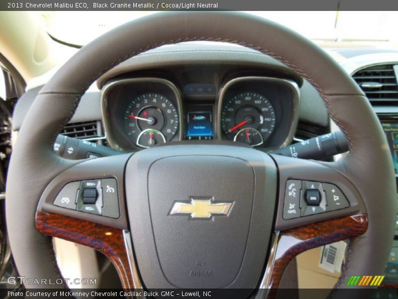  2013 Malibu ECO Steering Wheel