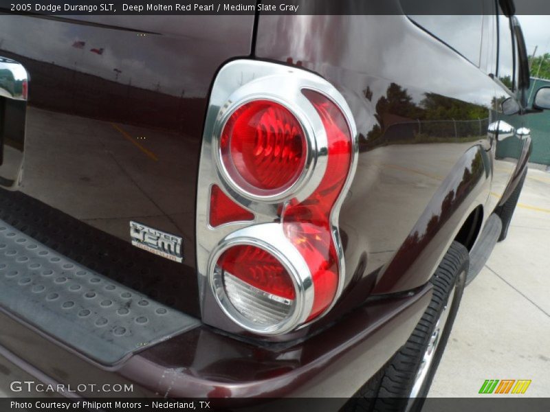 Deep Molten Red Pearl / Medium Slate Gray 2005 Dodge Durango SLT