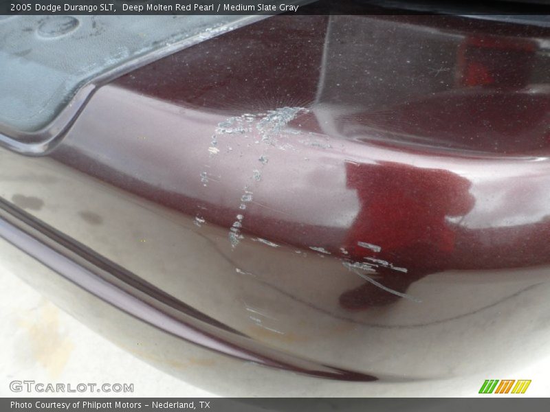 Deep Molten Red Pearl / Medium Slate Gray 2005 Dodge Durango SLT