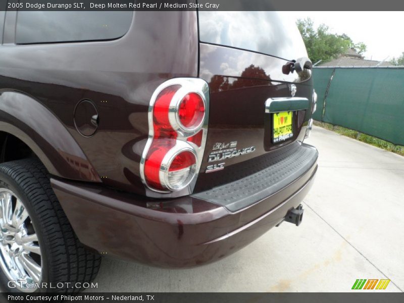 Deep Molten Red Pearl / Medium Slate Gray 2005 Dodge Durango SLT