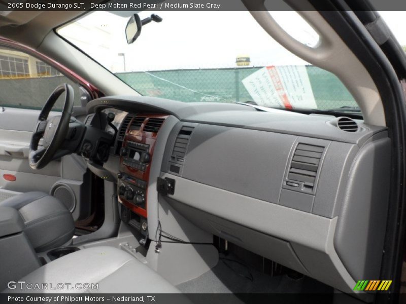 Deep Molten Red Pearl / Medium Slate Gray 2005 Dodge Durango SLT