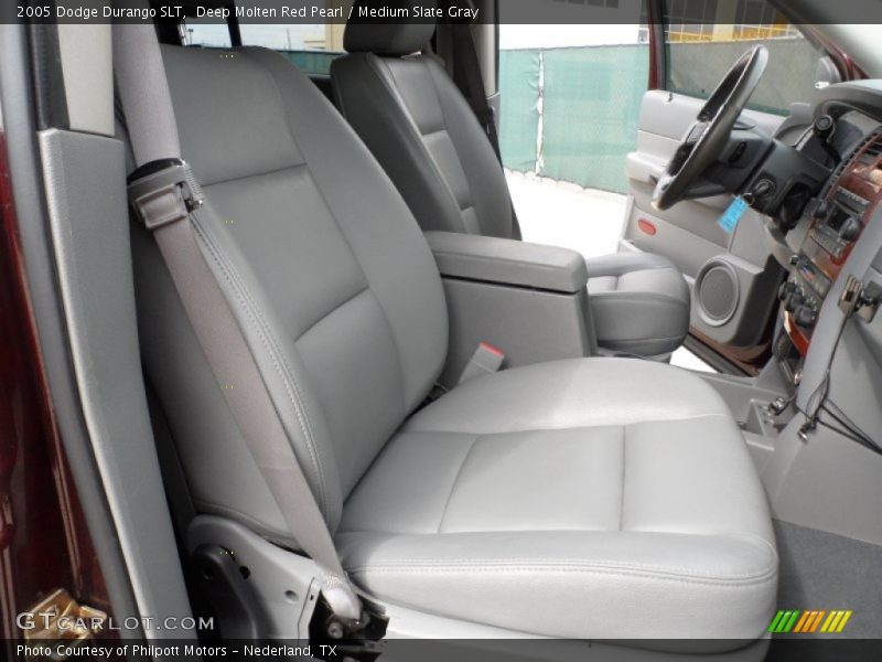 Deep Molten Red Pearl / Medium Slate Gray 2005 Dodge Durango SLT