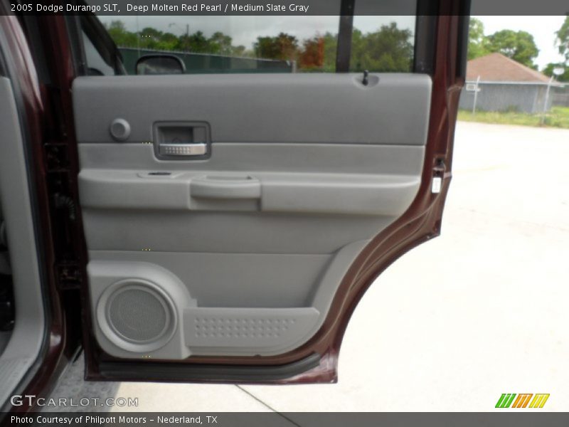Deep Molten Red Pearl / Medium Slate Gray 2005 Dodge Durango SLT