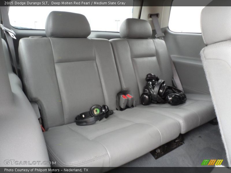 Deep Molten Red Pearl / Medium Slate Gray 2005 Dodge Durango SLT