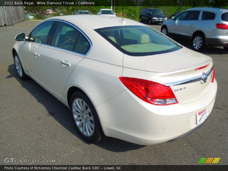 White Diamond Tricoat / Cashmere 2012 Buick Regal