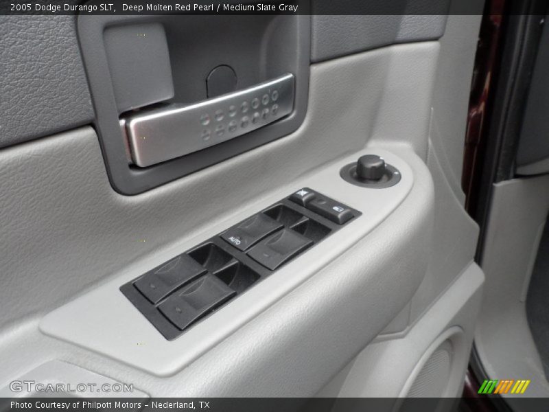 Deep Molten Red Pearl / Medium Slate Gray 2005 Dodge Durango SLT