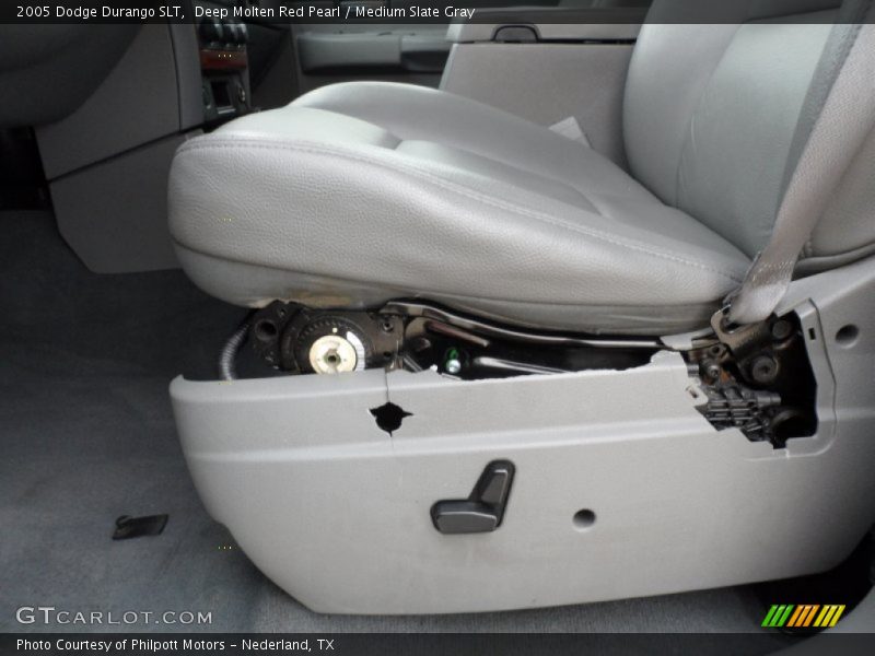Deep Molten Red Pearl / Medium Slate Gray 2005 Dodge Durango SLT