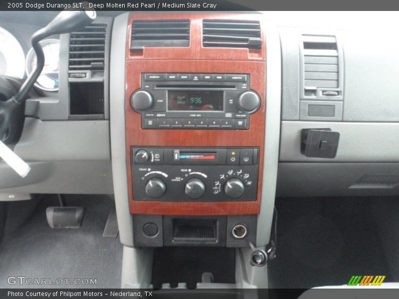 Deep Molten Red Pearl / Medium Slate Gray 2005 Dodge Durango SLT