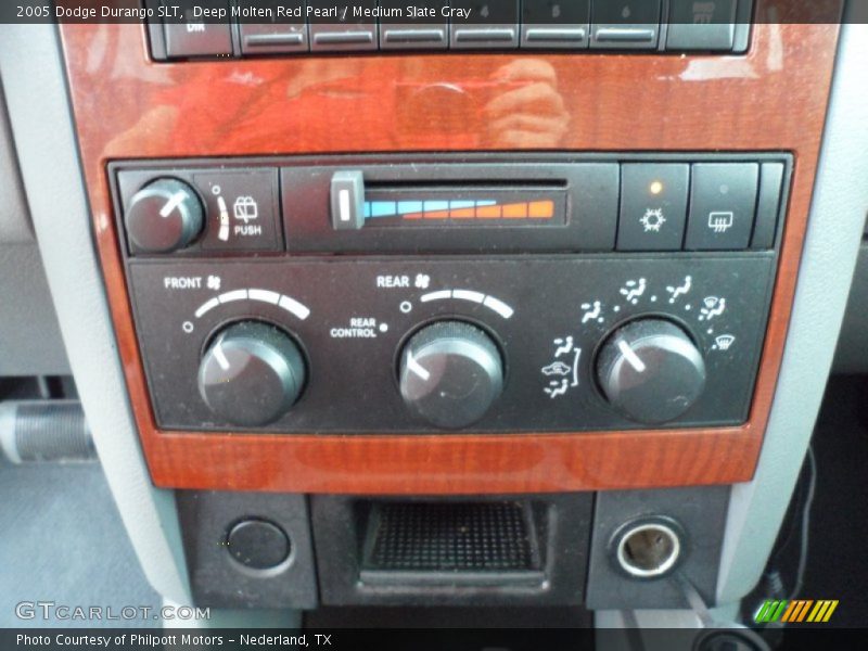 Deep Molten Red Pearl / Medium Slate Gray 2005 Dodge Durango SLT