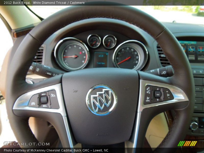 White Diamond Tricoat / Cashmere 2012 Buick Regal