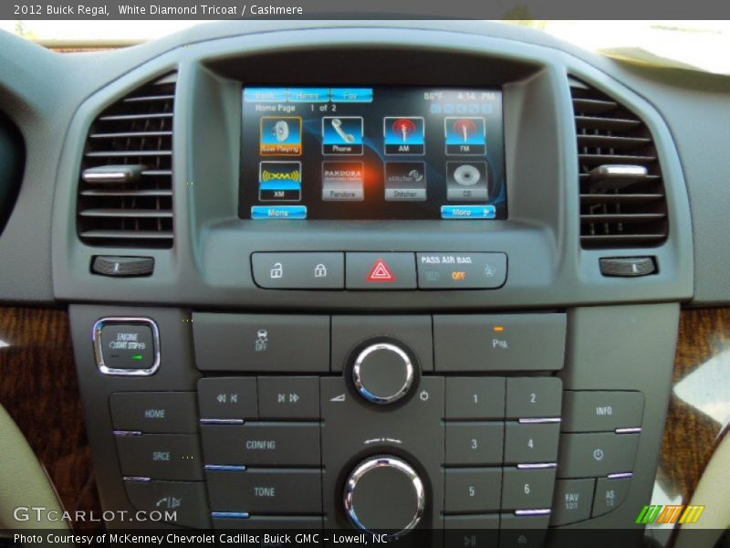 White Diamond Tricoat / Cashmere 2012 Buick Regal