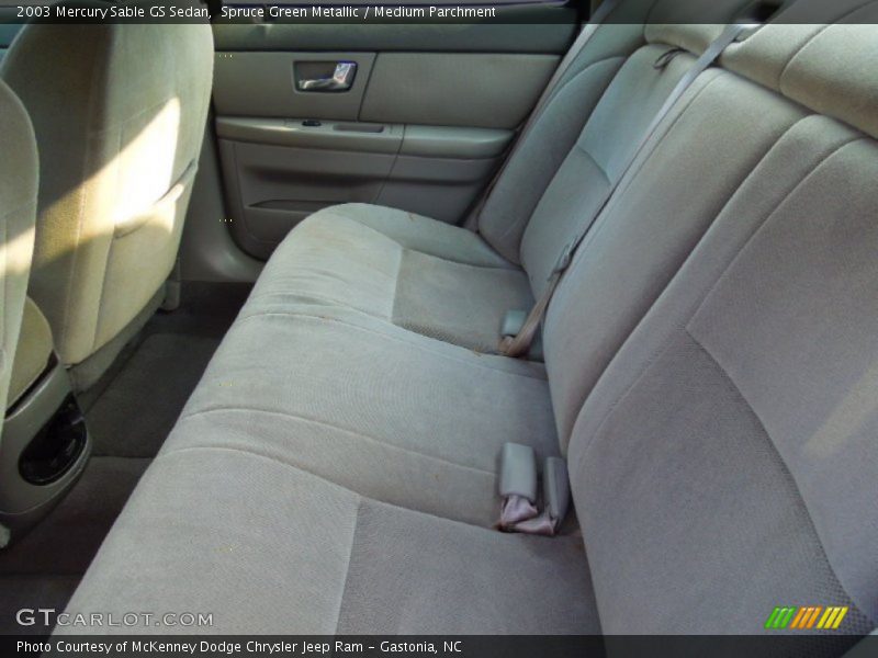 Spruce Green Metallic / Medium Parchment 2003 Mercury Sable GS Sedan