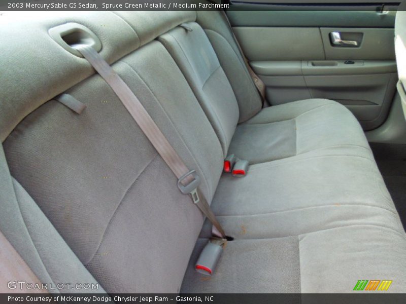 Spruce Green Metallic / Medium Parchment 2003 Mercury Sable GS Sedan