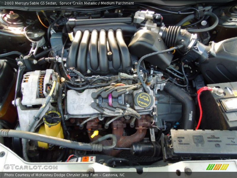  2003 Sable GS Sedan Engine - 3.0 Liter OHV 12-Valve V6