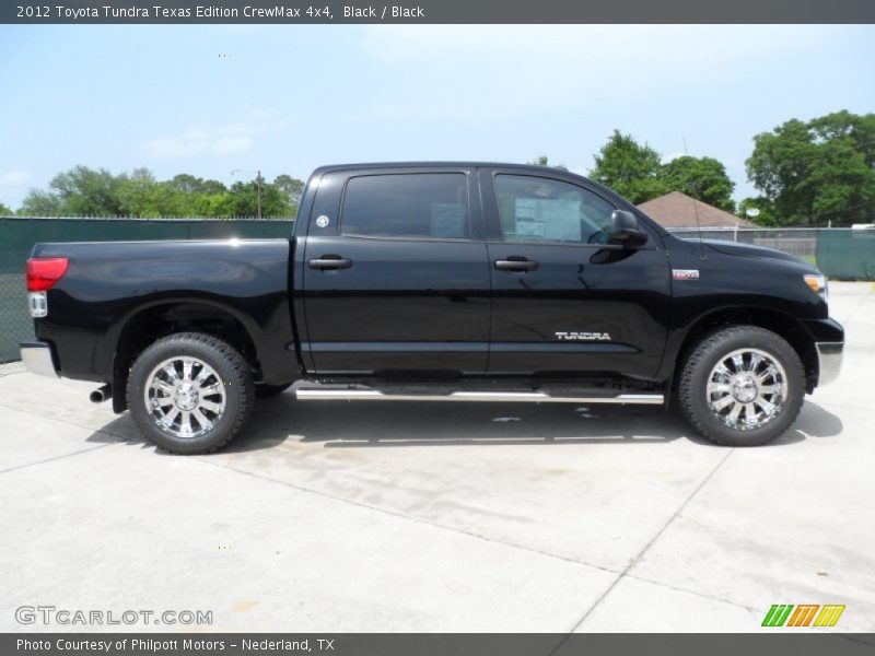 Black / Black 2012 Toyota Tundra Texas Edition CrewMax 4x4