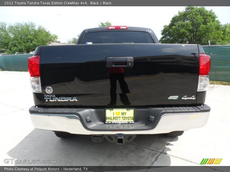 Black / Black 2012 Toyota Tundra Texas Edition CrewMax 4x4
