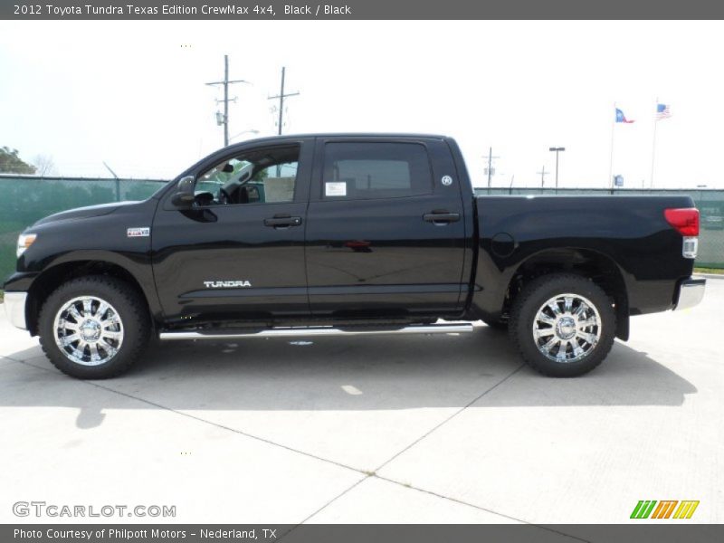 Black / Black 2012 Toyota Tundra Texas Edition CrewMax 4x4