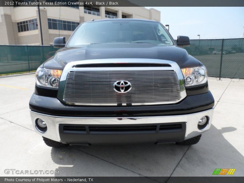Black / Black 2012 Toyota Tundra Texas Edition CrewMax 4x4