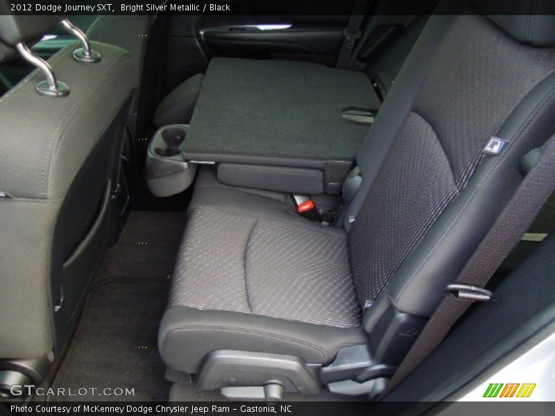 Bright Silver Metallic / Black 2012 Dodge Journey SXT